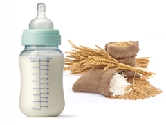 For whom is gluten dangerous in baby food?