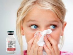 Aminocaproic acid in the common cold in children