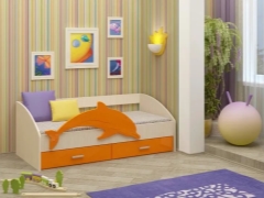 Children's bed Dolphin