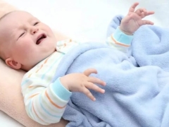 What should I do if my child has cramps due to high fever?