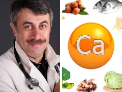 Dr. Komarovsky about calcium