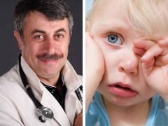 Dr. Komarovsky about what to do if a child has an ear ache