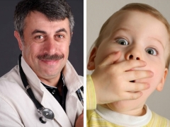 Dr. Komarovsky about the smell of acetone from the mouth of a child