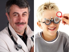 Dr. Komarovsky about astigmatism in children