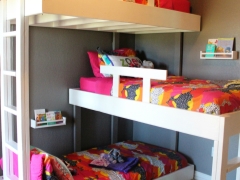 Three-tier beds for children