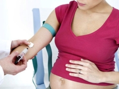 What to do if during pregnancy thick blood, and what blood thinning products, enter into the diet?