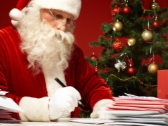 Letter from Santa Claus to a child: patterns and ideas