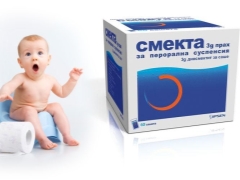 The use of Smecta for diarrhea in a child