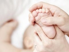 Massage for valgus deformity in children