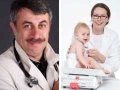 Doctor Komarovsky about child weight