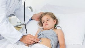 What should I do if my child’s liver is enlarged?