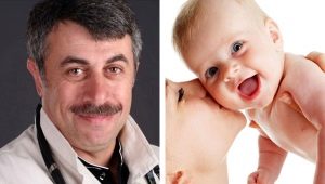 Dr. Komarovsky on the development of newborns and infants for months