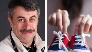 Dr. Komarovsky on how to choose the first shoes for the baby