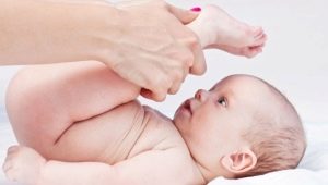 Massage for constipation in infants