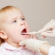 Chickenpox in a child's mouth