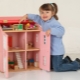 Do-it-yourself doll houses made of plywood, boxes and other materials