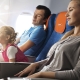 Rules for transporting children on the plane and their belongings