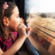 Traveling children in long-distance trains