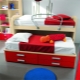 Retractable bed for two children