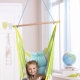 Children's suspended swing