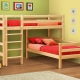 Corner bunk beds for children