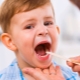 How to treat a child's throat 1-3 years old?