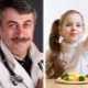 Dr. Komarovsky about children's nutrition