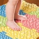 Orthopedic puzzle mat for children from flatfoot