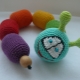 How to make a rattle? Master classes with scrap materials and crochet