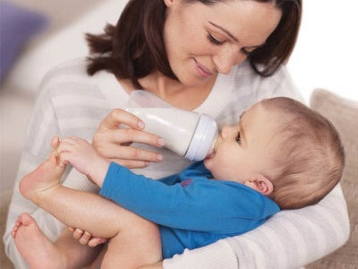 Bottle feeding position