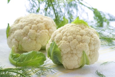 Cauliflower for feeding