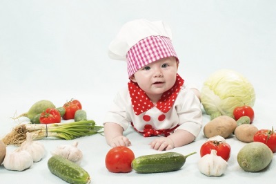 Products with prebiotics in the child's diet