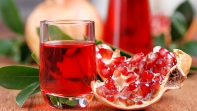 Pomegranate and pomegranate juice