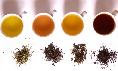 Different types of tea