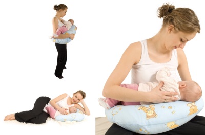 Special pillow for feeding the newborn