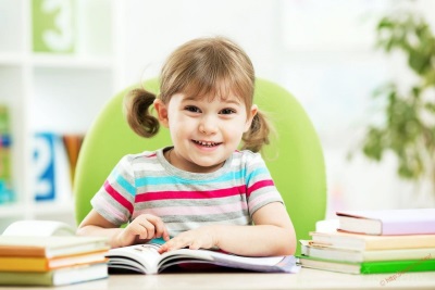 Girl with a book