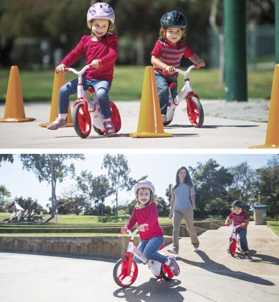 Children on bike ride