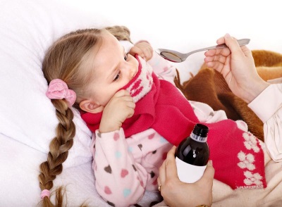 Medications for the treatment of barking cough in a child