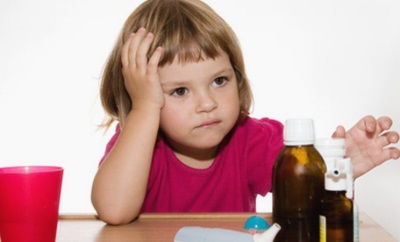 Dry cough at night in a child - medications